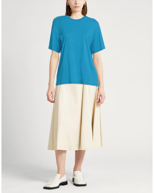 Majestic Filatures Blue Azure T-Shirt Organic Cotton