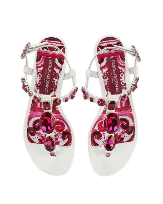 Sandales Dolce & Gabbana en coloris White