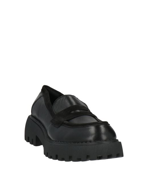 Cerruti 1881 Black Loafers Calfskin