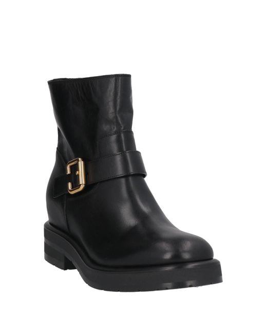 Chloé Black Ankle Boots