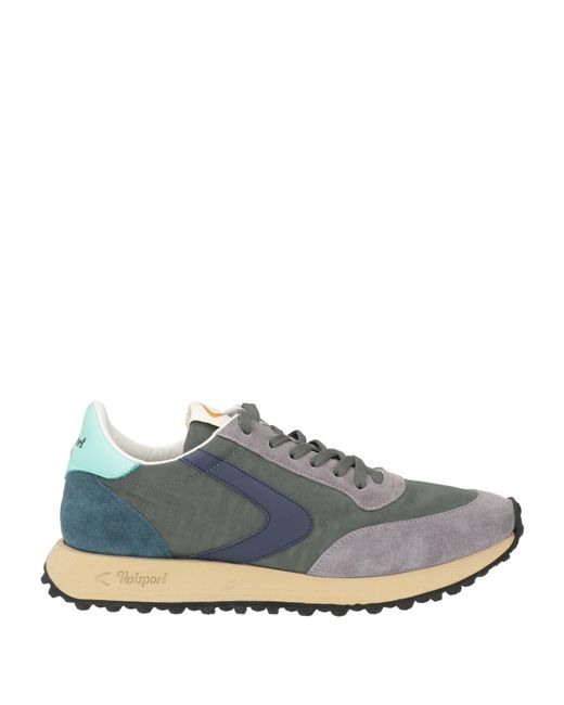 Valsport Blue Sneakers Textile Fibers, Leather for men