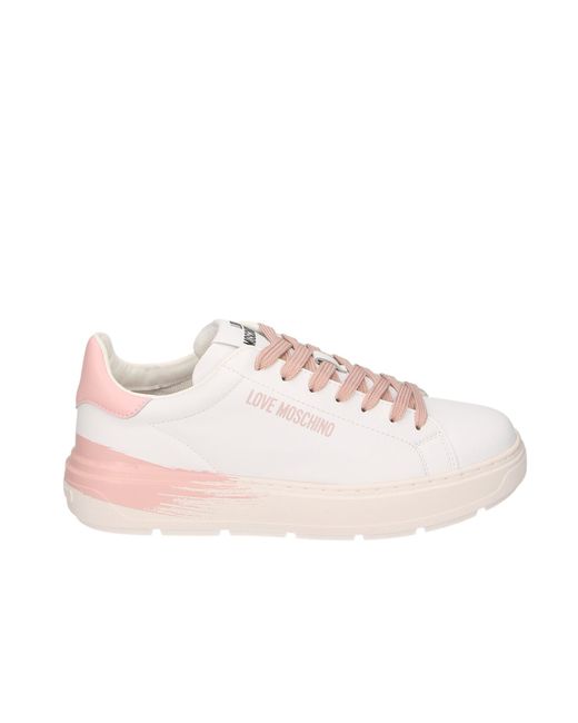 Love Moschino Pink Sneakers