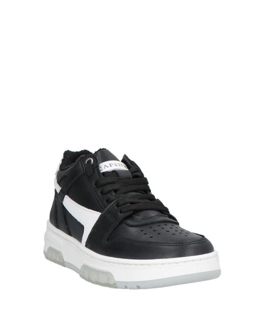 CafeNoir Black Sneakers