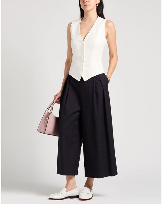 Dolce & Gabbana Blue Pants Virgin Wool, Cotton, Elastane