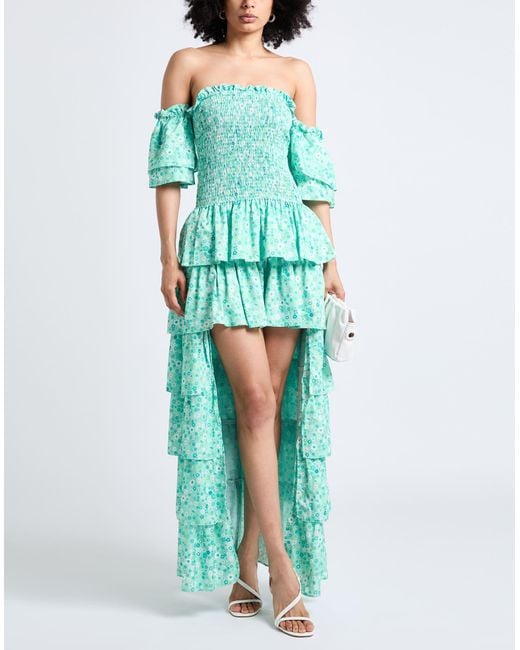 VANESSA SCOTT Green Maxi Dress