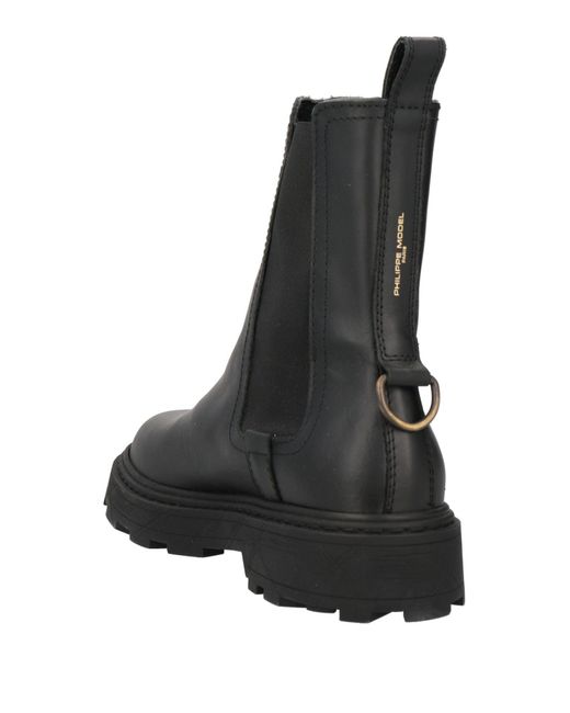 Philippe Model Black Ankle Boots