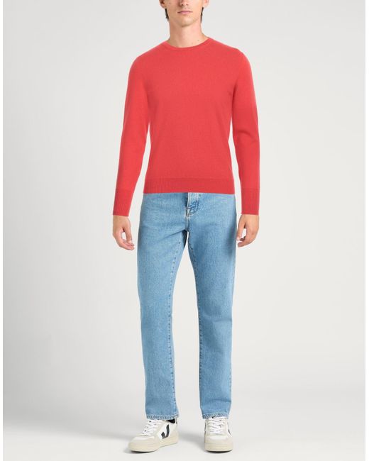 Pullover Drumohr de hombre de color Red