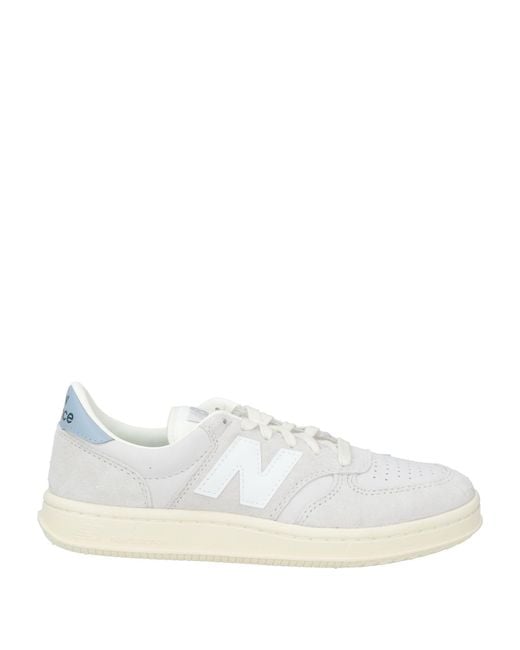 New Balance White Sneakers Leather for men