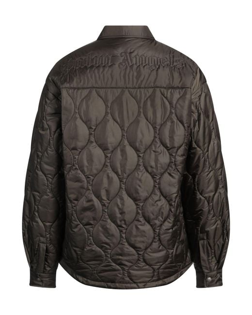 Palm Angels Black Puffer for men