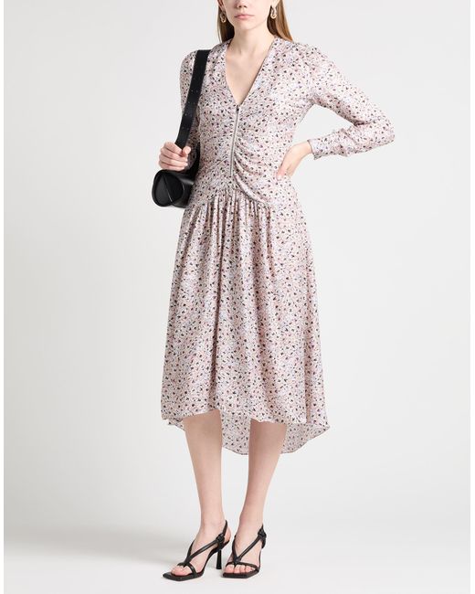 Isabel Marant Gray Midi-Kleid