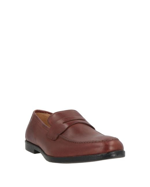 Piumi Brown Loafers for men