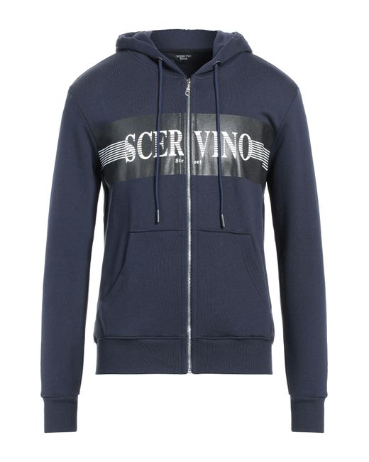 Ermanno Scervino Blue Sweatshirt for men