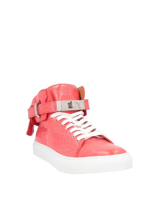 Buscemi Pink Trainers for men