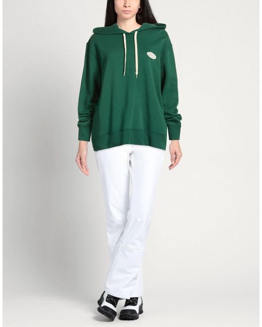 Autry Green Sweatshirt Cotton, Elastane