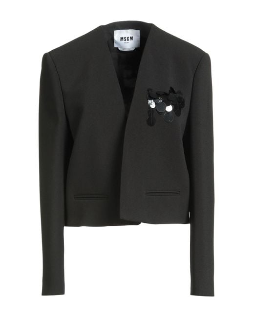 MSGM Black Jacket