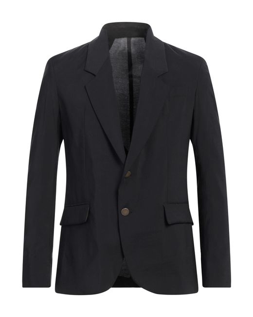 MARSĒM Black Blazer Viscose, Polyester for men