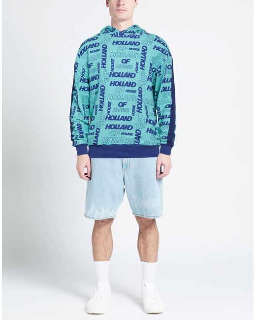 House of Holland Blue Sweatshirt for men