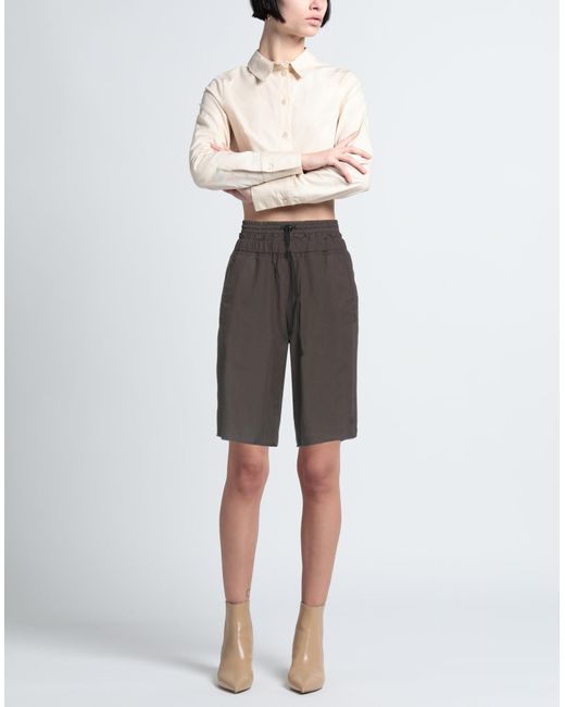 N°21 Gray Shorts & Bermuda Shorts