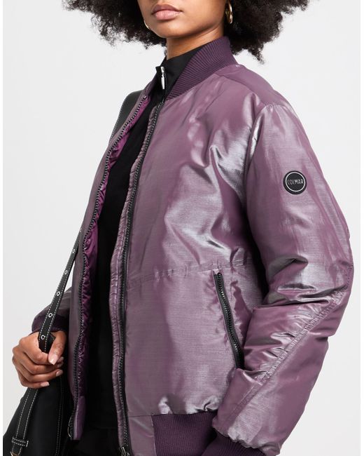 Colmar Purple Puffer Polyamide, Polyester