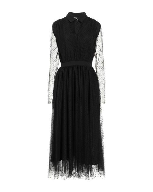Twinset Black Maxi Dress