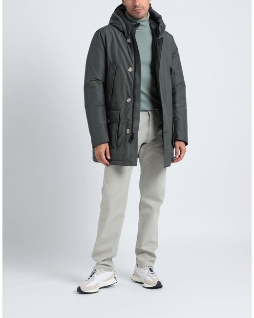 Woolrich Gray Coat for men