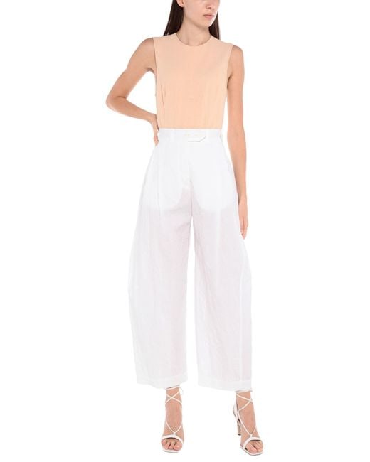 Lanvin White Trouser