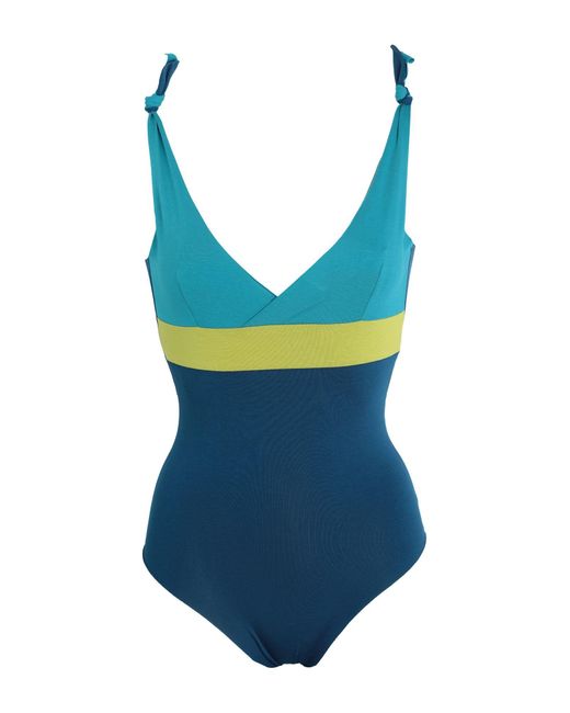 ISOLE & VULCANI Blue One-piece Swimsuit