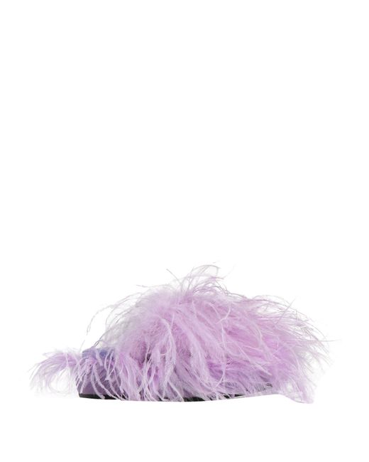 The Attico Purple Sandals