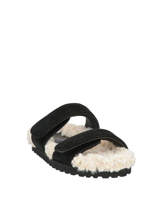 Gia Borghini Black Sandals