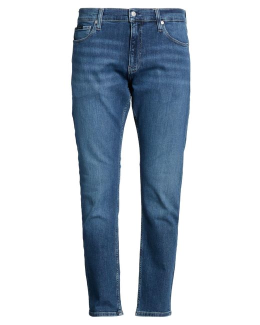 Calvin Klein Blue Jeans Cotton, Elastane for men
