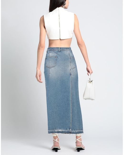 N°21 Blue Denim Skirt