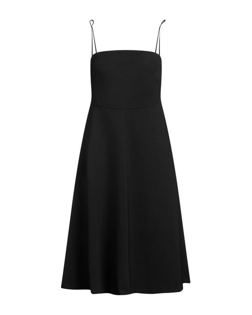 Beatrice B. Black Midi-Kleid