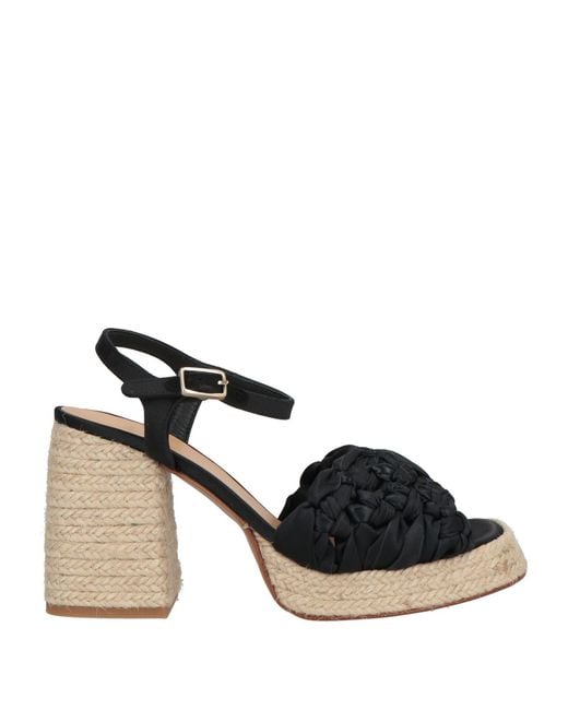 Castaner Black Espadrilles