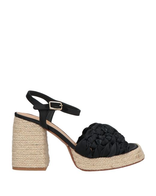 Castaner Black Espadrilles