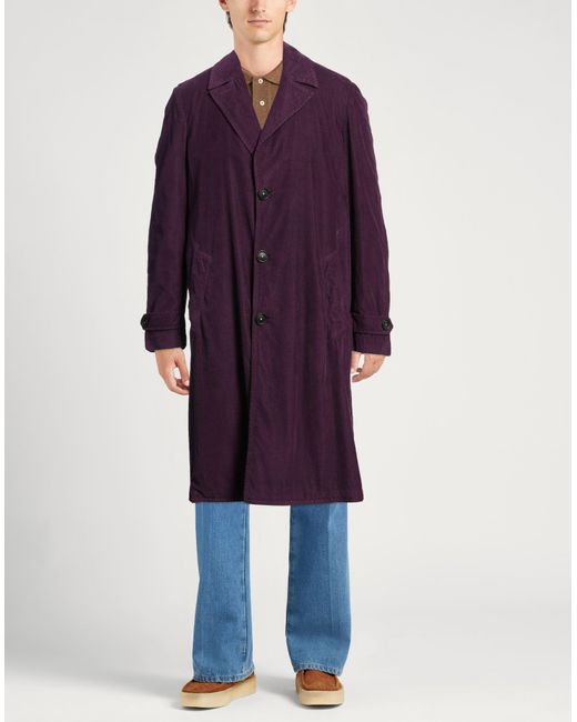 Massimo Alba Purple Coat for men