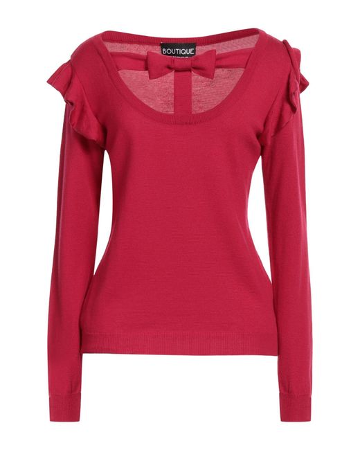 Boutique Moschino Red Sweater