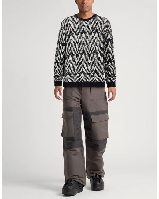 Kris Van Assche Black Sweater Virgin Wool, Polyamide for men