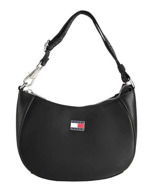 Tommy Hilfiger Black Shoulder Bag Polyurethane