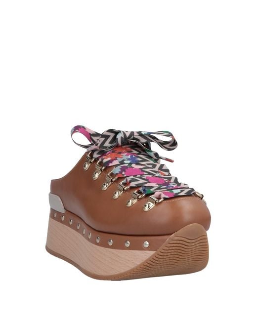 Hogan Brown Mules & Clogs