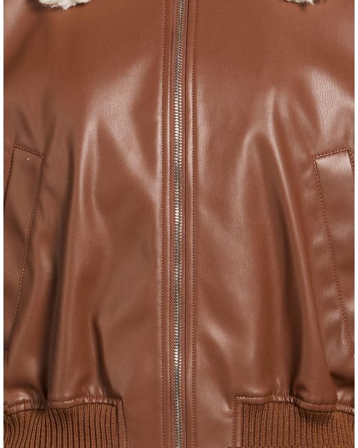 Semicouture Brown Jacket Polyurethane, Polyester