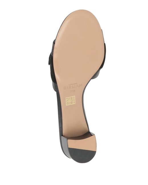 Alexandre Birman Black Sandals