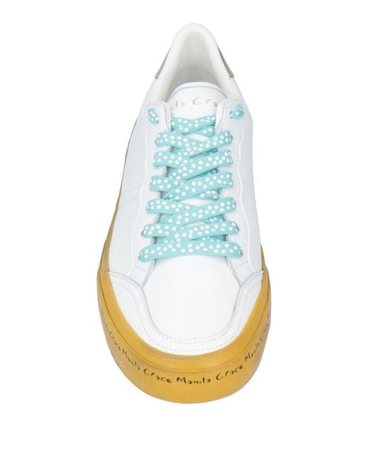 Manila Grace White Trainers