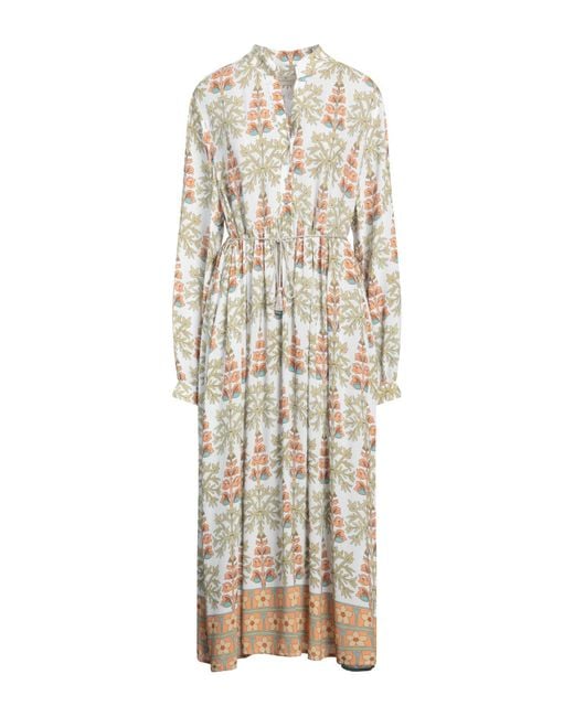 Bruno Manetti Natural Midi-Kleid