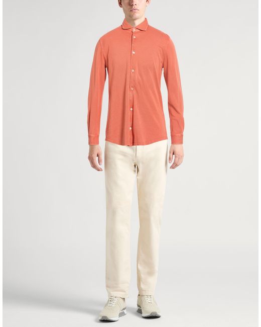 Camicia di Fedeli in Pink da Uomo