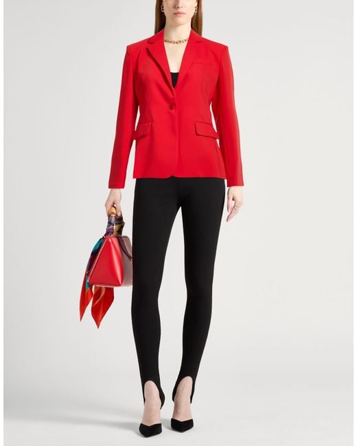 P.A.R.O.S.H. Red P.A.R.O..H. Blazer Polyester