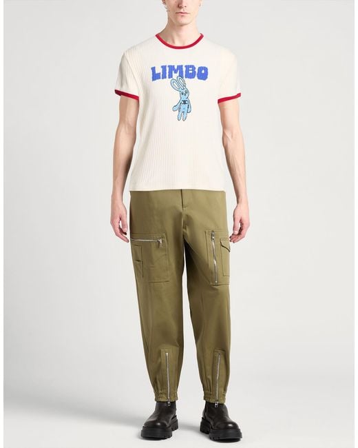 Céline White T-Shirt Cotton for men