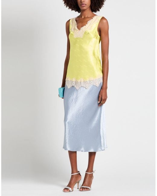 Blugirl Blumarine Yellow Top Viscose