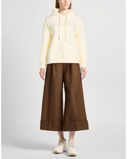 Lanvin Natural Sweatshirt Cotton, Polyester, Elastane
