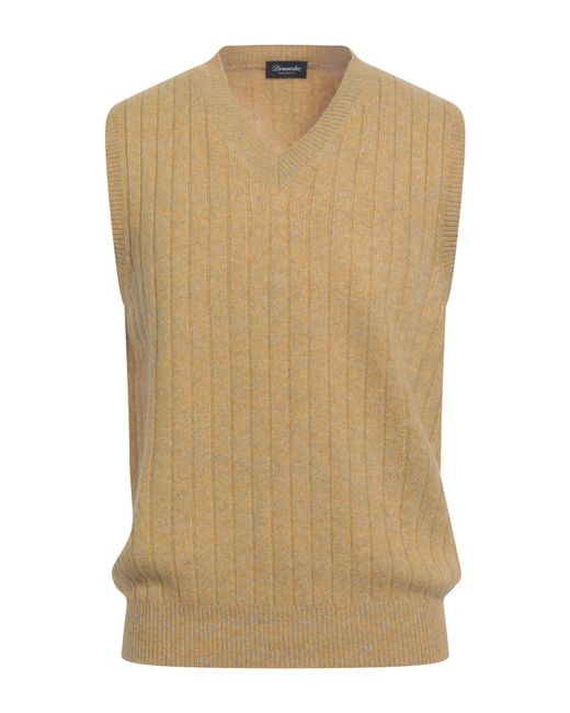 Drumohr Natural Sweater Cashmere for men