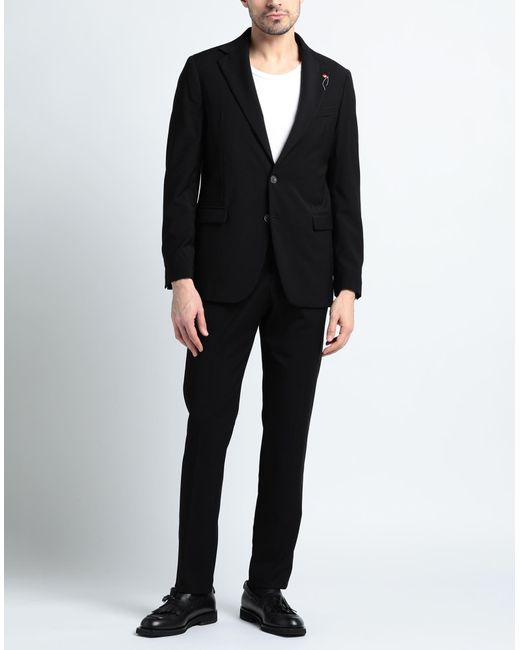 BERNESE Milano Black Suit for men